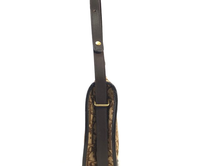 日本直送 名牌中古包 】Christian Dior トロッター CD金具 ジャガード