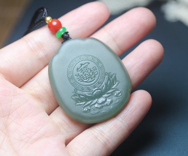 Cheapest 29139 Hetian jade auspicious boy pendant