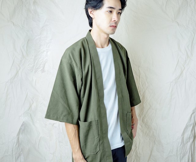 Pickle Green Kimono Jacket - Shop ...