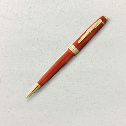 文聚 【CROSS】 Bailey Light貝禮輕盈系列金夾琥珀色原子筆