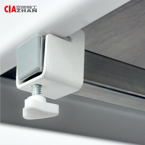 Ciazhan空間特工 免螺絲角鋼配件-不鏽鋼方管吊衣桿組