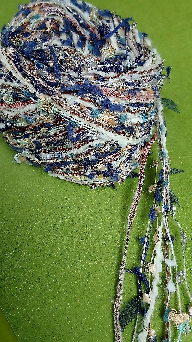 日本混合紗線 - 編織/刺繡/羊毛氈/縫紉 - 聚酯纖維 多色