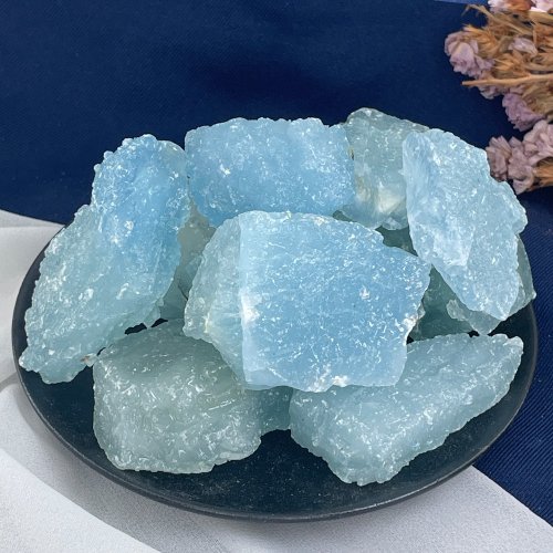Meishape Universe 【MU工坊】海藍寶擴香石/水晶擴香燈/碎石/室內香薰/淨化小夜燈