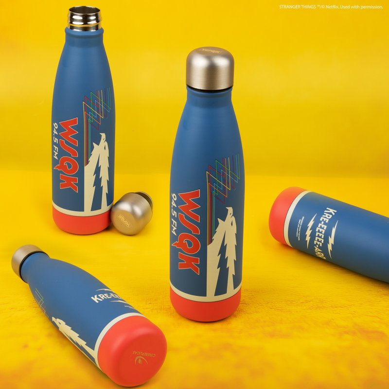 怪奇物語 - 水瓶 - WSQK - 水瓶/水壺 - 其他金屬 藍色