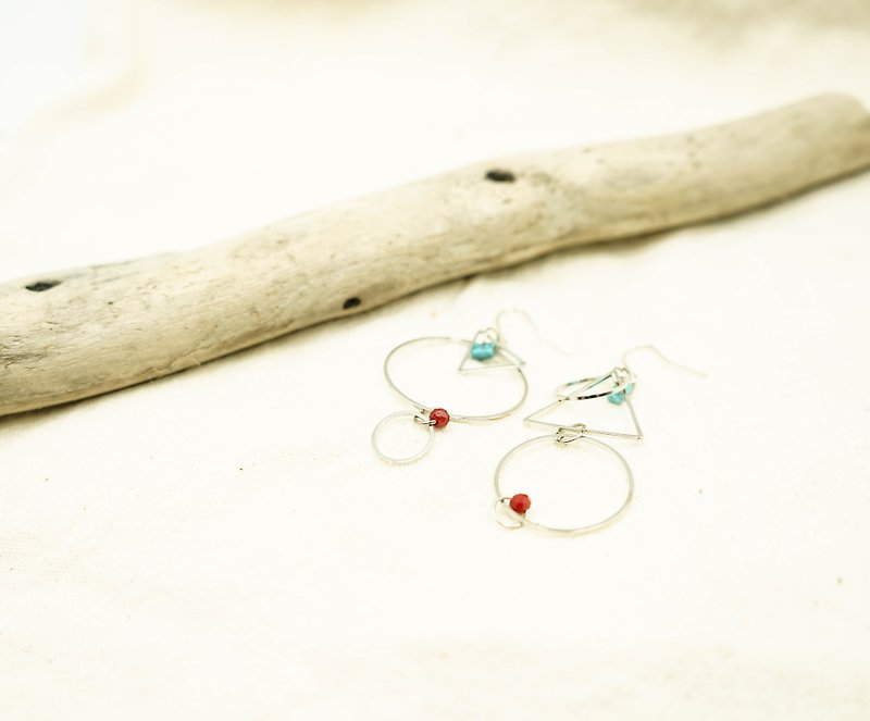 Handmade Earrings - Earrings & Clip-ons - Other Metals Transparent