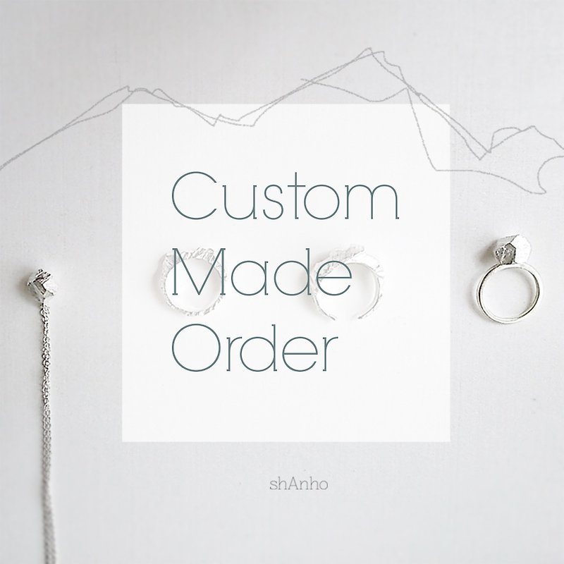 Order to Issac - General Rings - Other Metals Silver