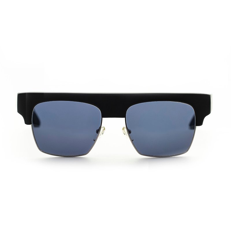 Special eyebrow frame shape sunglasses∣UV400 sunglasses-black/multi-color camouflage - แว่นกันแดด - วัสดุอื่นๆ หลากหลายสี