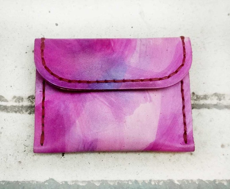 Sienna真皮零錢包 - 零錢包/小錢包 - 真皮 紫色