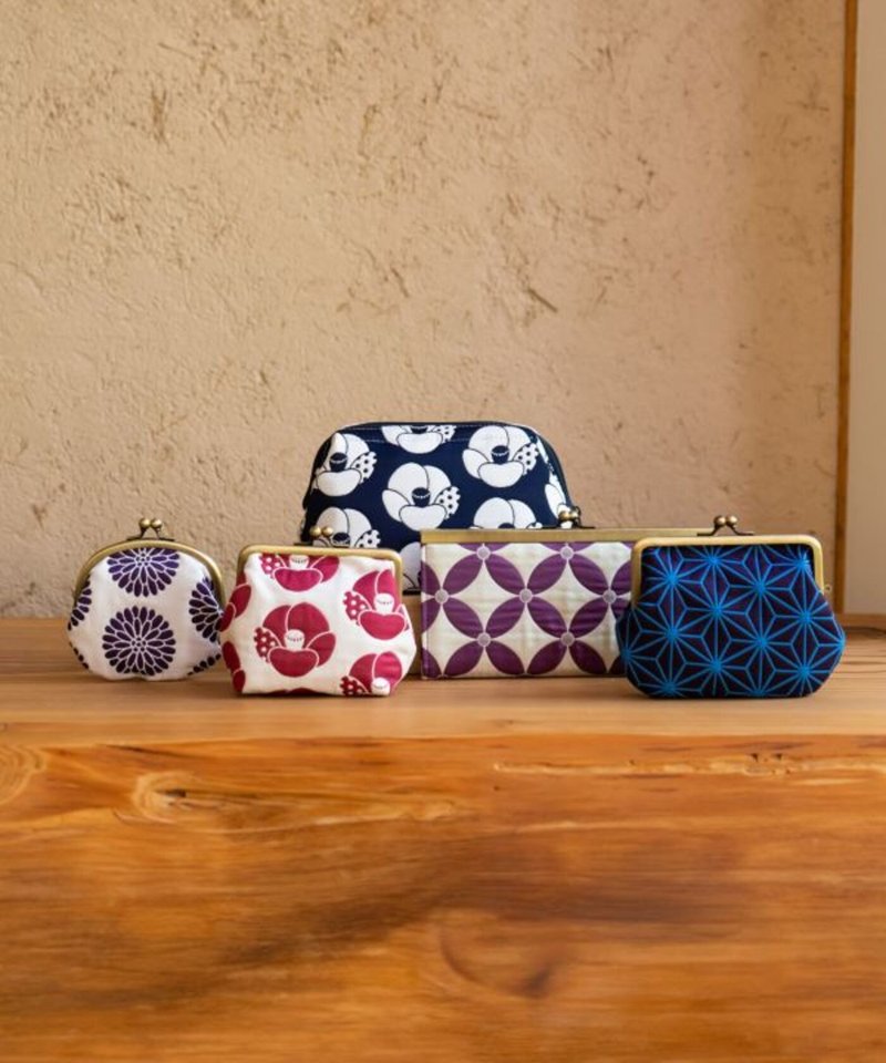【Popular Pre-order】Jacquard Weave Square Pouch (6 Colors) 7JNP8105 - กระเป๋าเครื่องสำอาง - วัสดุอื่นๆ 