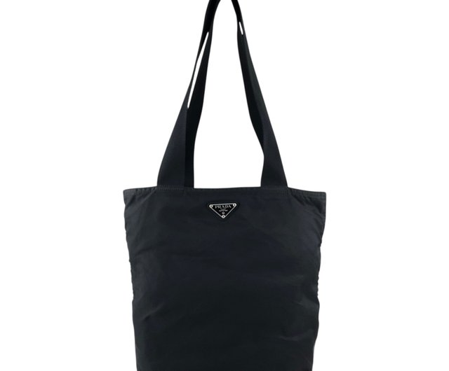 プラダ PRADA B6672F ナイロン トートバッグ ヴィンテージ風 プラダ PRADA B6672F ナイロン トートバッグ ヴィンテージ風