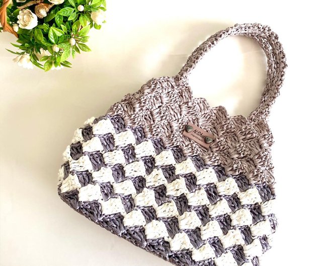 MILANOBAG Crochet bag Handmadebag Handbags - Shop N.Shu_handmade ...