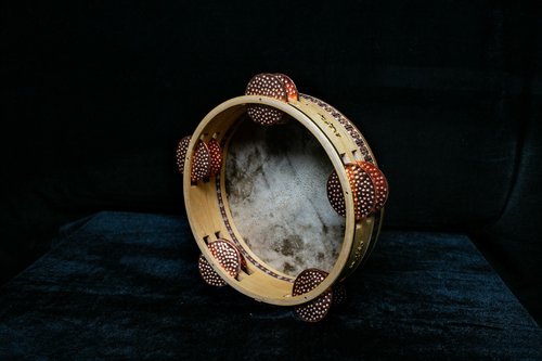 Ultreya Drums Frame Drum 古典樂器 Riq 手工製作 Riqq 木作 民謠 鈴鼓 收藏