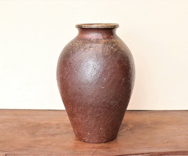 備前焼 花入れ h3-098 - ショップ 宗兵衛窯 花瓶・植木鉢 - Pinkoi