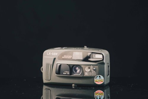 RICOHフィルムカメラLX-55W使用説明書、箱、カバー付き RICOHフィルムカメラLX-55W使用説明書、箱、カバー付き
