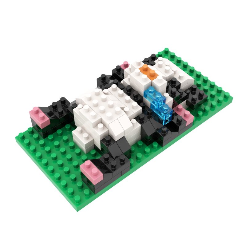 Archbrick 懶洋洋熊貓微積木 Nanoblock - 玩偶/公仔 - 塑膠 多色