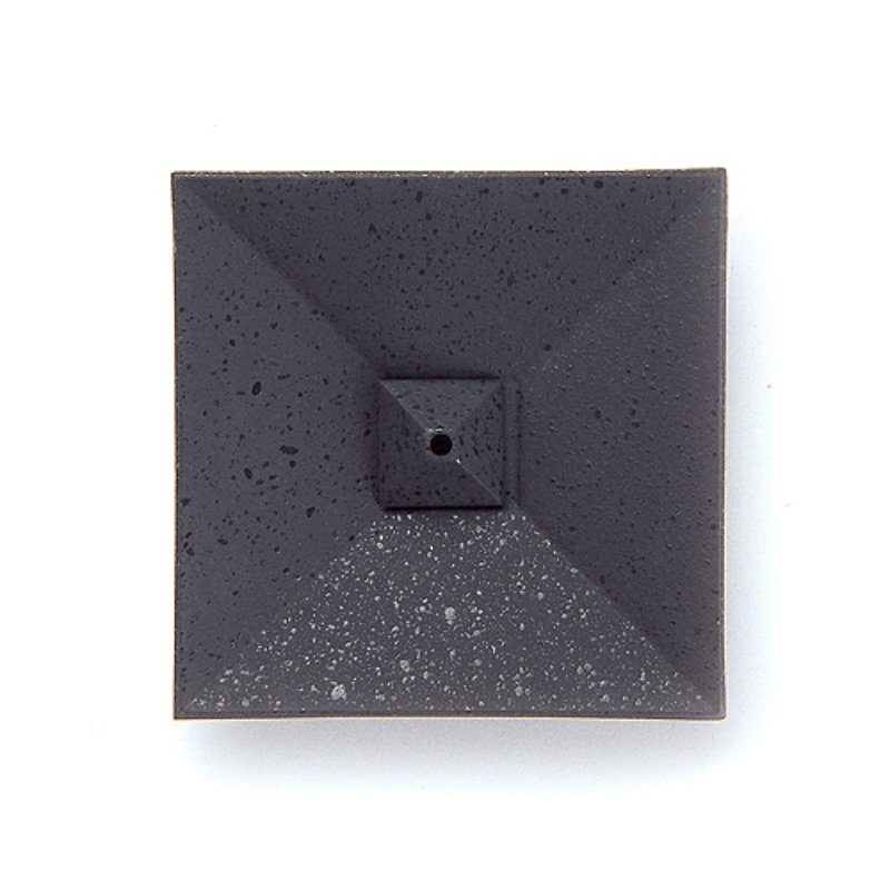香皿　四角折　山形鋳物 - アロマ・線香 - その他の素材 