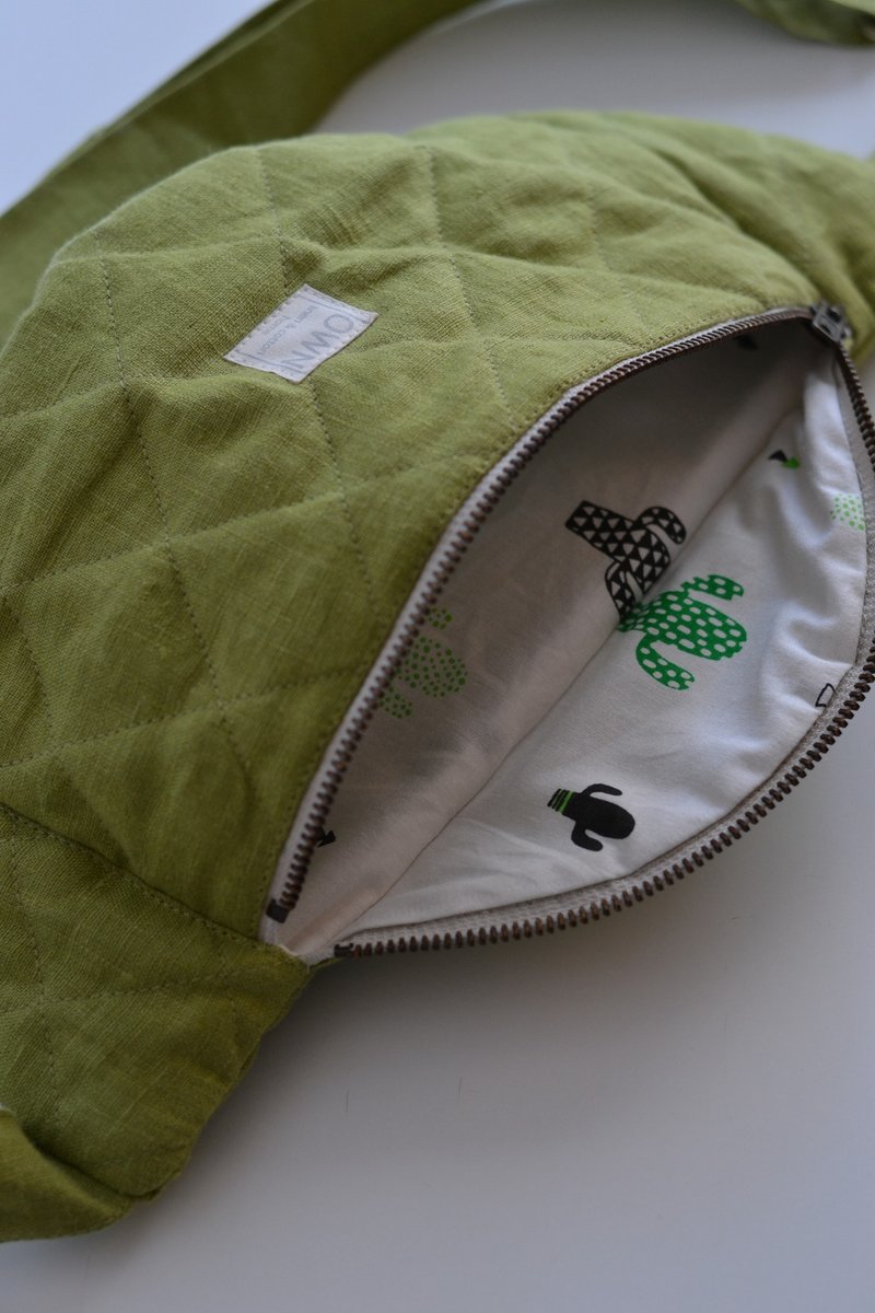 Linen cross body bag unisex, balt bag, canvas fanny pack, 旅行背包, - 其他 - 亞麻 