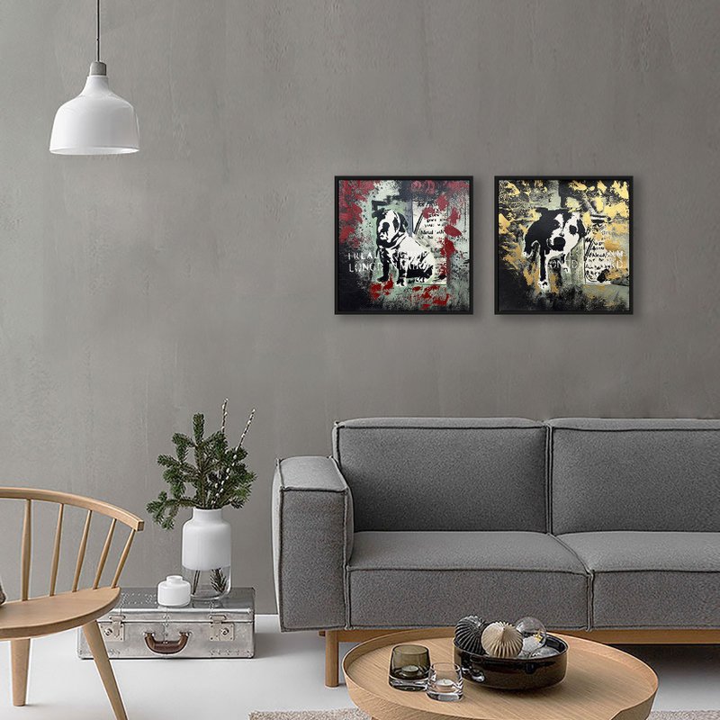 【My Dog】Decorative Painting - Posters - Wood 