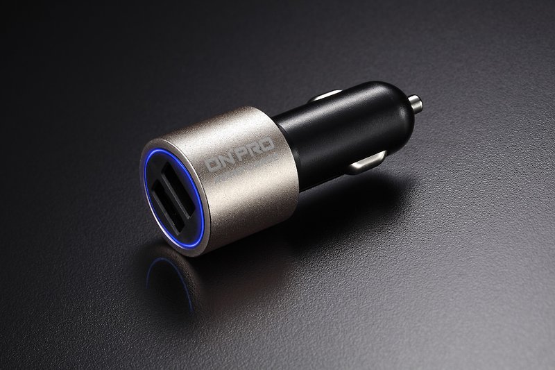 ONPRO 雙USB(4.8A)車用充電器(GT-2P01) - 行動電源/充電線 - 其他材質 