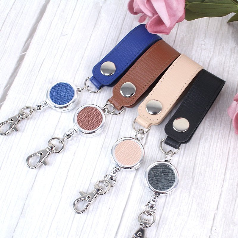 Chuyu buckle type telescopic hanging ring/hanging buckle/telescopic buckle/identification card buckle-The Fashion - Lanyards & Straps - Other Materials Multicolor