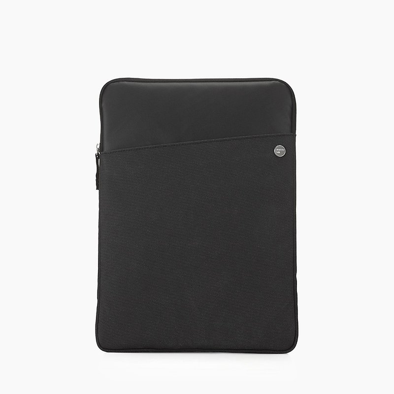 RETRO Macbook 13.3 inch light canvas protection bag-Warrior Black - กระเป๋าแล็ปท็อป - วัสดุกันนำ้ สีดำ