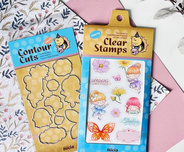 透明スタンプフラワーエルフ CPM-114 - ショップ miciacrafts 印鑑