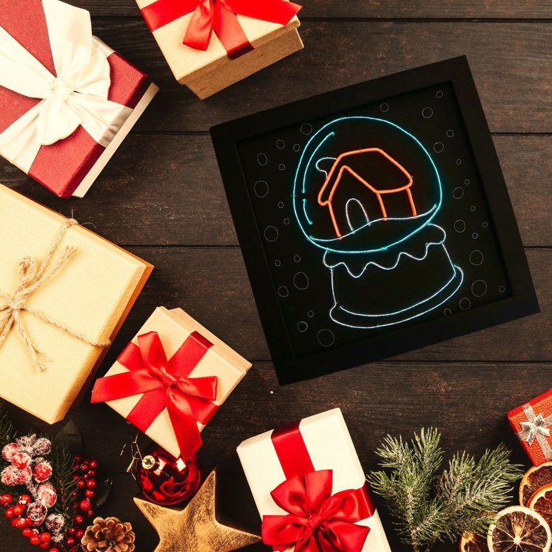 /christmas crystal ball - Posters - Other Materials 