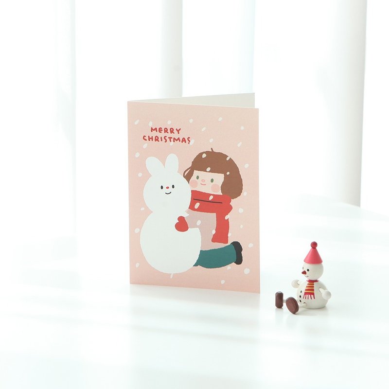 Jane & PoPo Series Christmas Cards 01.Jane & PoPo - การ์ด/โปสการ์ด - กระดาษ 