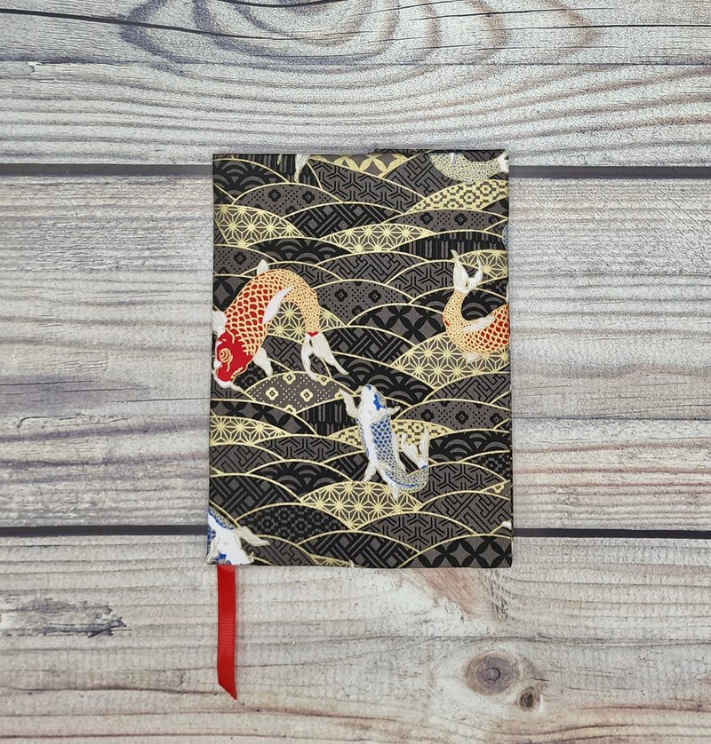Book Cover/Book Jacket -  Fancy Koi Fish Pattern - 書衣/書套 - 其他材質 