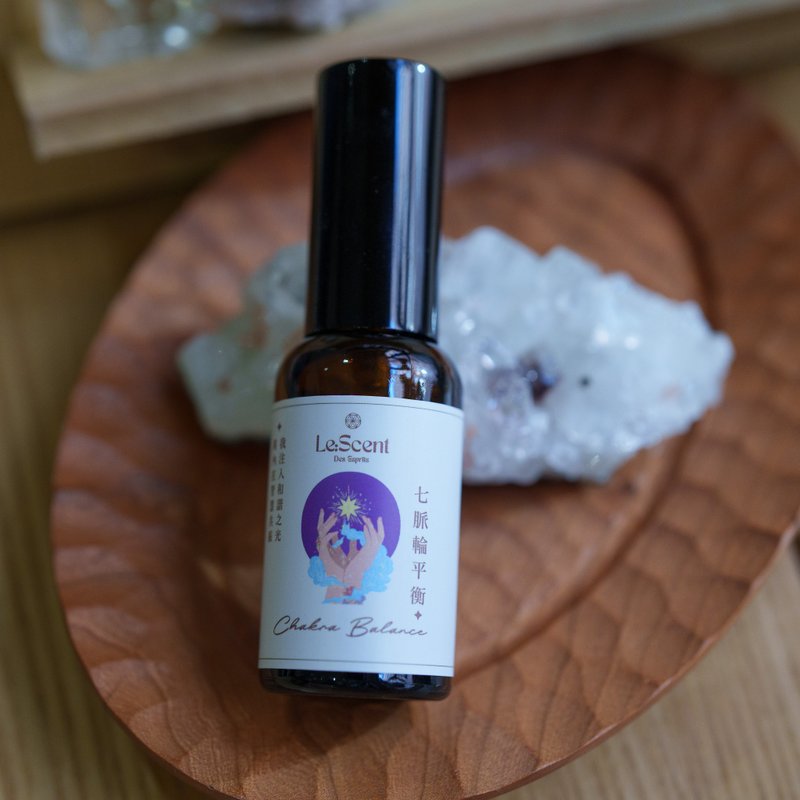 【七脈輪平衡・能量噴霧】大地魔法 靈性能量 脈輪平衡 開啟脈輪 - 香氛/精油/擴香 - 精油 咖啡色