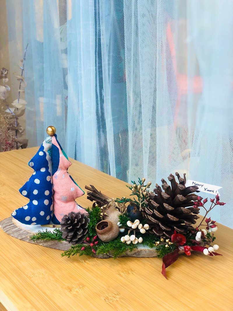 Ocher Christmas Ornament - Dried Flowers & Bouquets - Plants & Flowers Green