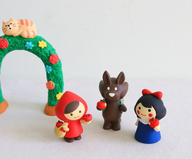 デコレ 色々な赤ずきんとオオカミのセット デコレ 色々な赤ずきんとオオカミのセット