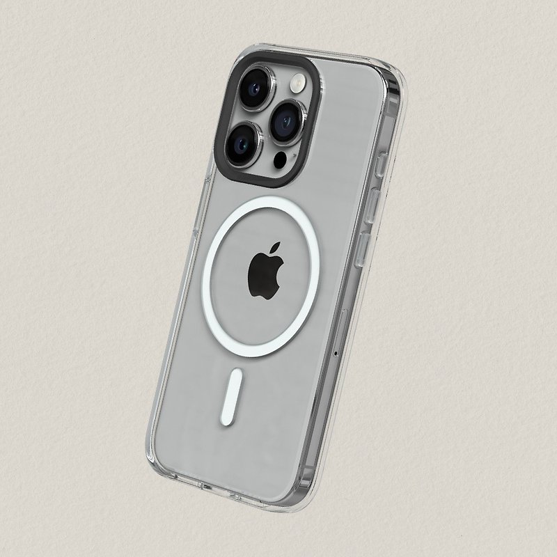 Clear (MagSafe compatible) transparent anti-fall phone case for iPhone 12/13/14/15 series - อุปกรณ์เสริมอื่น ๆ - พลาสติก สีใส