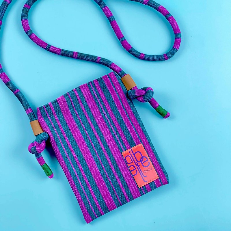 กระเป๋าสะพายข้างรุ่น Kara Mini - stripe - อื่นๆ - วัสดุอื่นๆ 