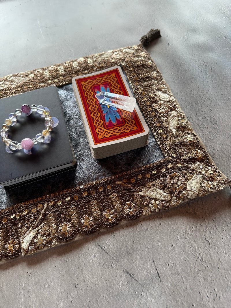 塔羅布　mini tarotmat , tarot cloth  Made in JAPAN - 桌布/桌巾/餐墊 - 其他人造纖維 
