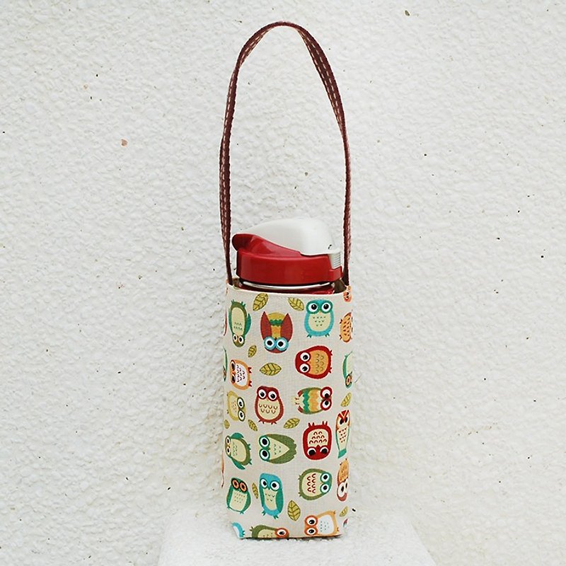 Penguin Owl Kettle Bag / Order - Beverage Holders & Bags - Cotton & Hemp Khaki