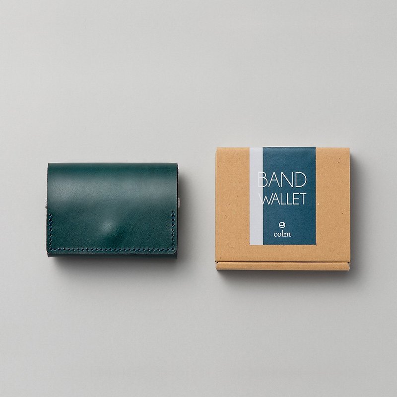 colm Band Wallet Blue - Wallets - Genuine Leather Blue