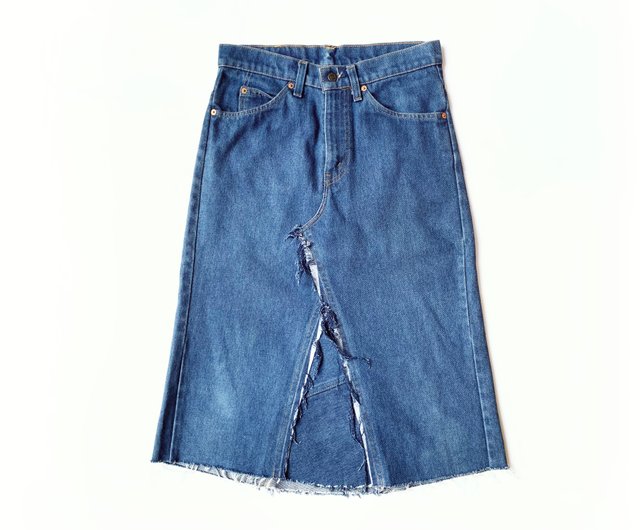 ヴィンテージ アメリカ製 80s Levis 509-0917 オレンジラベル 変形