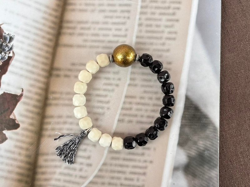 大漆無相太極手串 - 手鍊/手環 - 木頭 多色