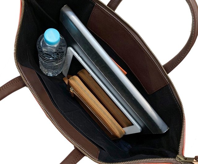 Wynn Browne メンズ クラシック ビジネスバッグ レザー A4 黒 Wynn Browne メンズ クラシック ビジネスバッグ レザー A4 黒