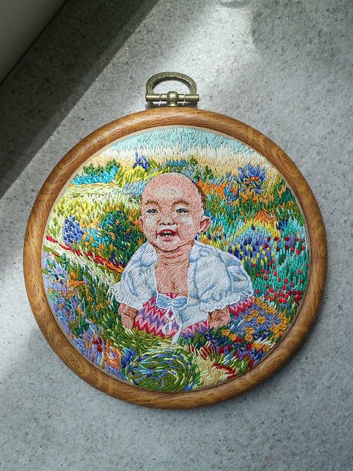HORIZON MOON Enjoy when the Sun com shine **Customize Portrait Embroidery**