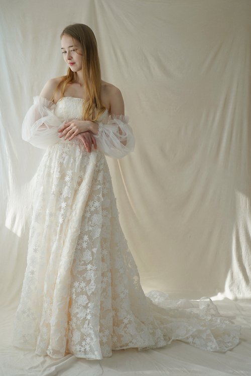 Dahlia Blanc Dahlia Blanc獨家設計 蕾絲蓬裙婚紗