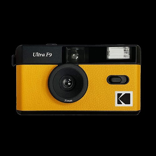 Kodak 柯達底片相機旗艦店 【Kodak 柯達】復古相機 Ultra F9 Film Camera 柯達黃+隨機底片