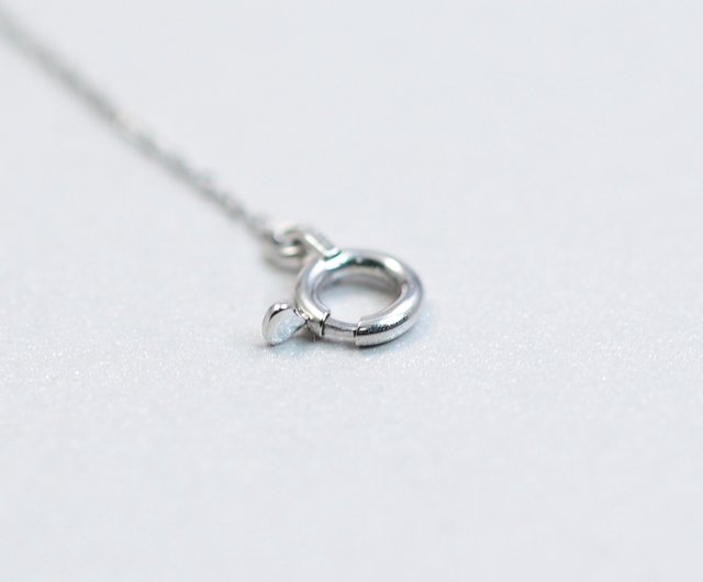 K18YG×Chain Pt850×Diamond 0.007ct Sirius ECETY Jewelry｜項鍊