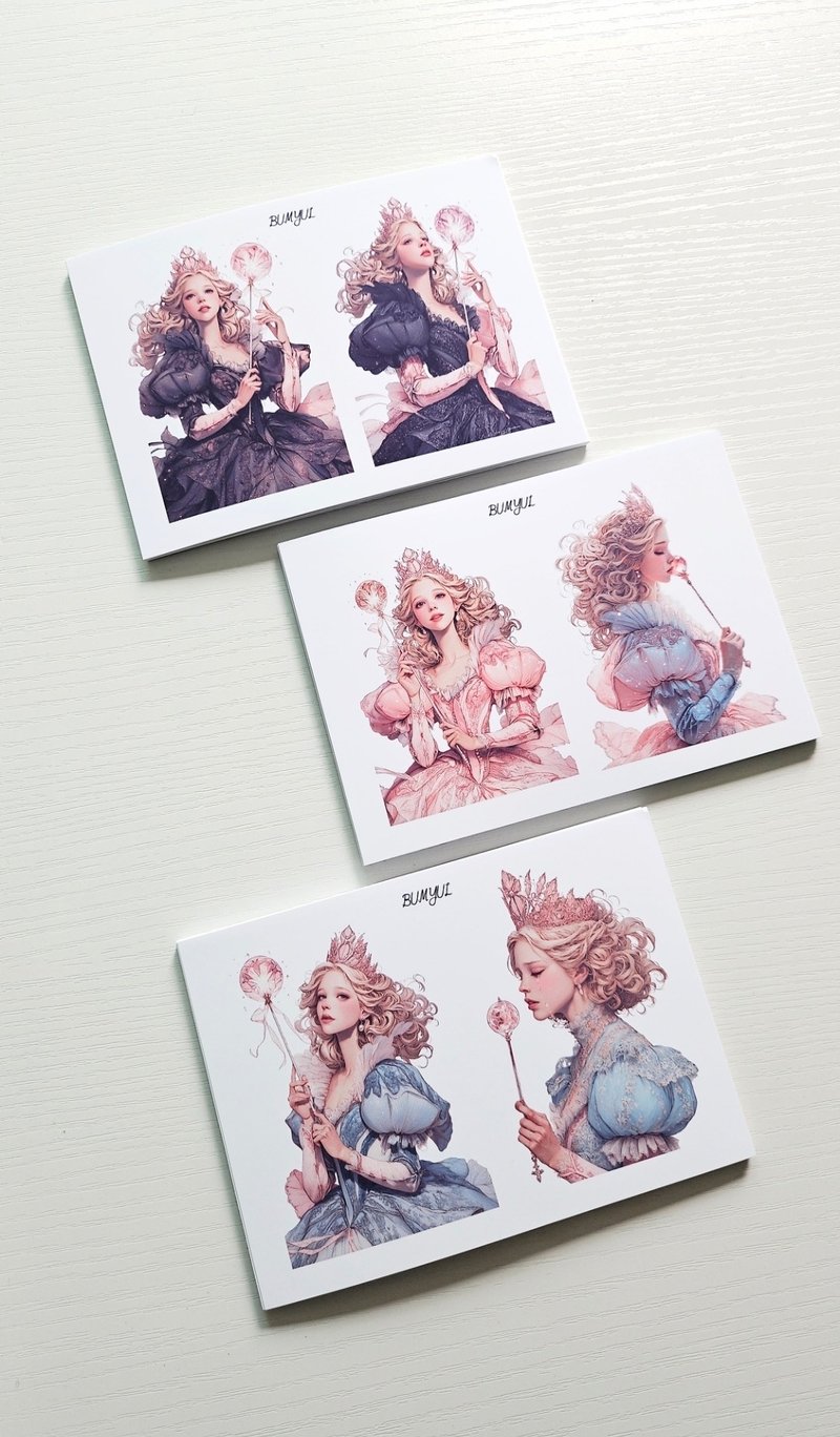 Parade Queen Sticker Pack - 便條紙/便利貼 - 紙 多色