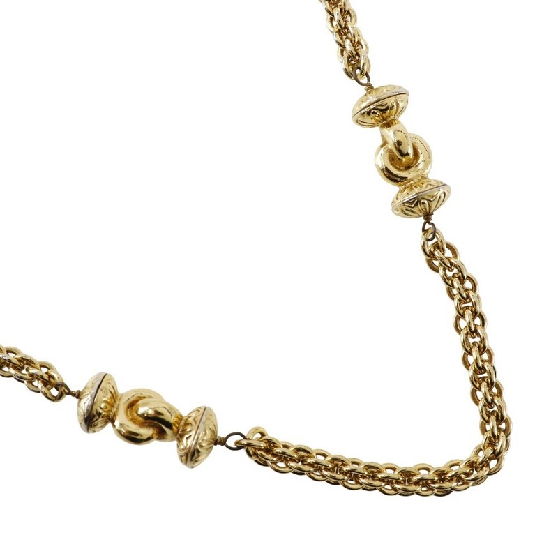 【日本直送】シャネル CHANEL ロング ネックレス ヴィンテージ 金メッキ 約144g レディース【中古】 - 項鍊 - 其他金屬 金色