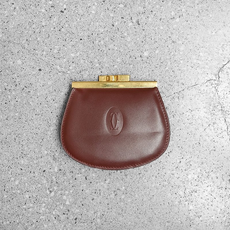 Cartier Vintage Wallet - Coin Purses - Genuine Leather Red
