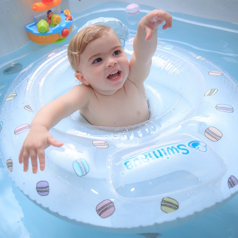 Swimava G3 馬卡龍嬰兒游泳座圈 - 寶寶/兒童玩具/玩偶 - 塑膠 藍色