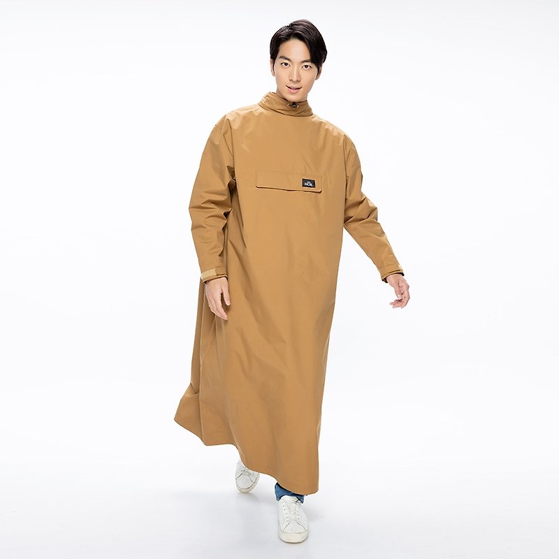 【MORR】PostPosi reversible raincoat - Latte - Umbrellas & Rain Gear - Polyester Brown