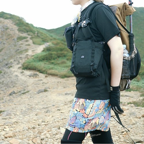 Ecopak, Black, Waterproof, Small Hiker Sacoche, S, Mountaineering, Camping,  Festivals, Outdoor, Shoulder Bag, Tote Bag, 2way Bag, Slowhike - Shop  slowhike Messenger Bags & Sling Bags - Pinkoi